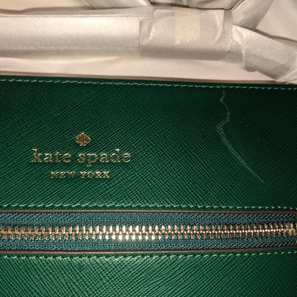 Kate Spade green crossbody